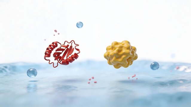 Molecular structures in liquid