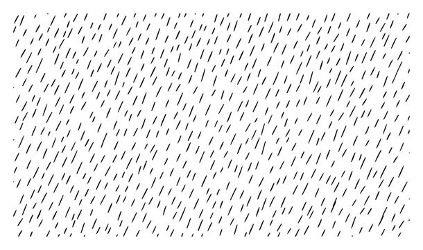 Diagonal hatching strokes pattern resembling falling rain minimalist black and white line art background