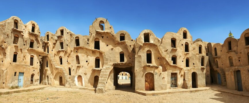 Berber Ksar of Ez Zahra, near Tataouine, north Sahara, Tunisia