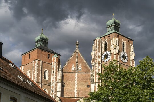 M&uuml;nster To the beautiful of our dear woman or Liebfrauenm&uuml;nster, Ingolstadt, Upper Bavaria, Bavaria, Germany