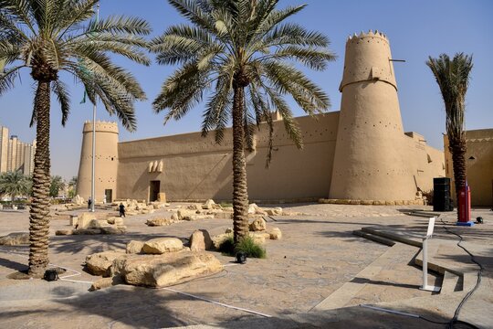 Al Masmak Fort, historic fortress from 1865, Riyadh, Saudi Arabia