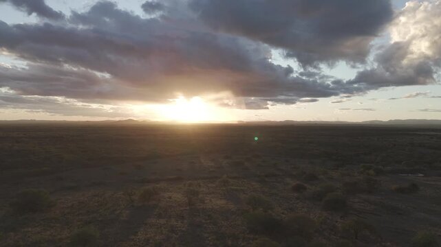 Por de Sol no sert&atilde;o