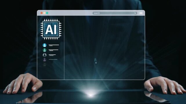 AI platform generating art images with dynamic interface. AI-generated content appears in image gallery artificial intelligence view. Genrative AI loading multiple image from AI design engine. Elide