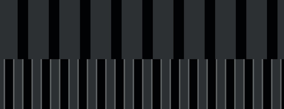 Abstract piano keys pattern background vector