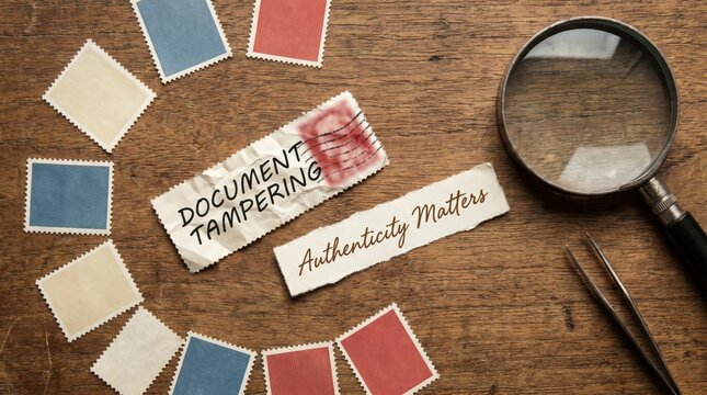 Scam Awareness: Document Tampering and Authenticity Matters