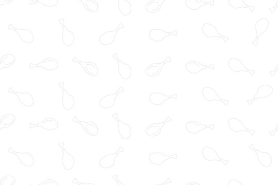 Chicken leg seamless pattern.  fried chicken background. doodle fried chicken pattern background. Fried chicken doodle pattern. fast food background. Chicken drumstick pattern