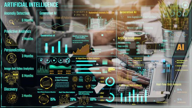 AI Assistant Brain Processor with LLM Technology, Big Data, Machine Learning, Generative AI for Business Support, Future Agentic AI Technology and Artificial Intelligence Prompt Engineering. Thunk