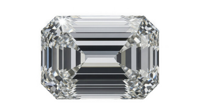 Elegant solitaire diamond engagement ring set in a prong setting isolated on transparent background