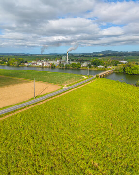 The Condong Sugar Cane Mill near Murwillumbah, New South Wales