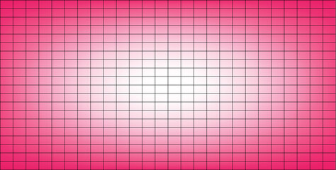 A visually striking grid pattern, glowing with a vibrant pink gradient, fading to white in the center, creating a captivating and modern backdrop for various creative applications and designs ©  RijiaGraphic