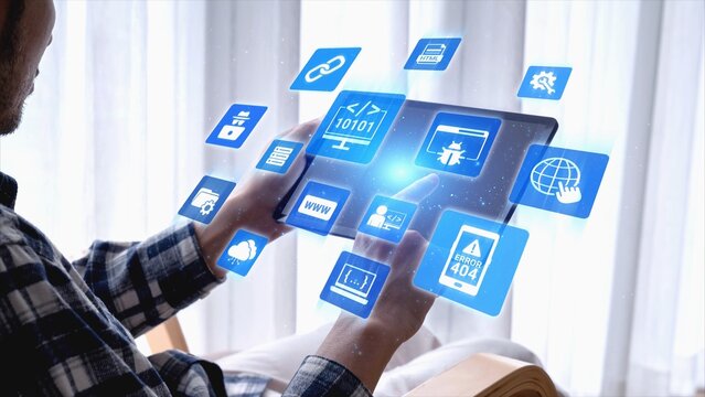 Software development with coding overlays, programming languages, developer tools, mobile app creation, and advanced programming for digital product development and software solutions. Spire