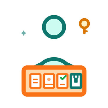 Self Sovereign Data Person Holding Personal Data Box Icon