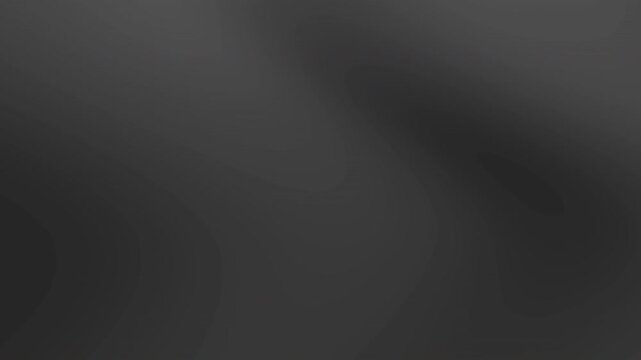 Dark gray minimalist abstract flowing motion background