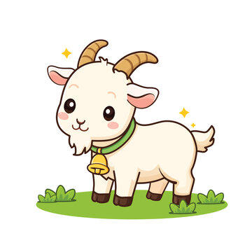 Goat Cartoon billy goat buck