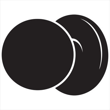 Partial solar eclipse with moon crossing sun&rsquo;s face