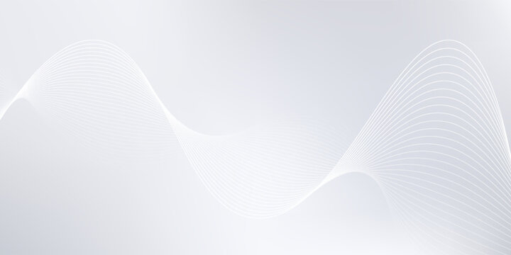 Premium background design with white line pattern texture in luxurious pastel colors. Abstract horizontal vector template. eps10