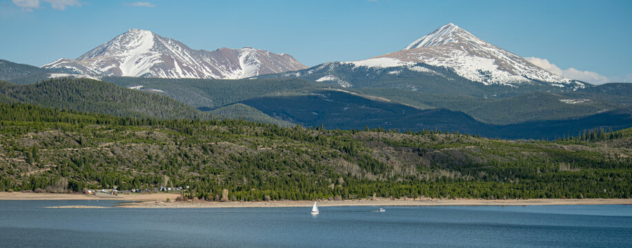 Sail Boats on Lake Dillon