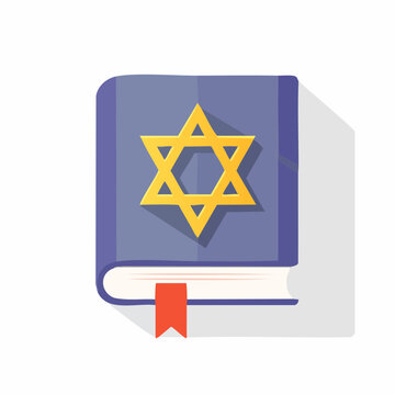 Book with Star of David symbol