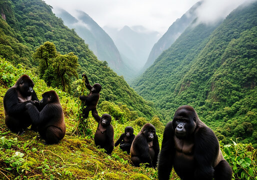 Bwindi Forest Landscapes and Mountain Gorillas, Forest vew