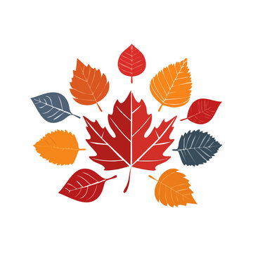 Autumn Leaves Arrangement