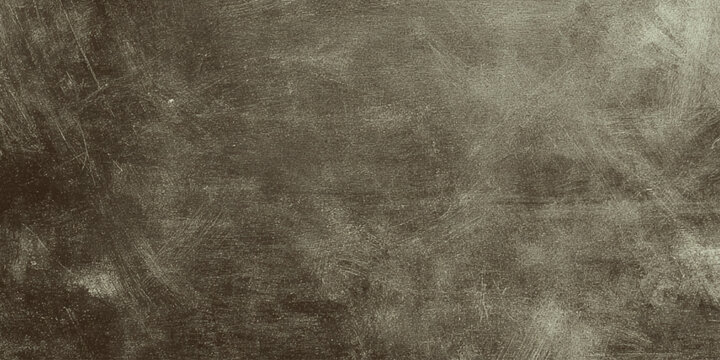 Dark gray wall scratched metal texture background with vintage grunge effect for design