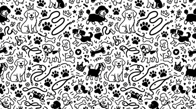 Seamless leopard print pattern in vintage floral vector style for wallpaper and decorative design