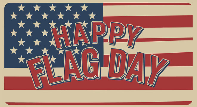 Independence Day 4th of July USA vintage vector poster design celebration banner illustration typography greeting card