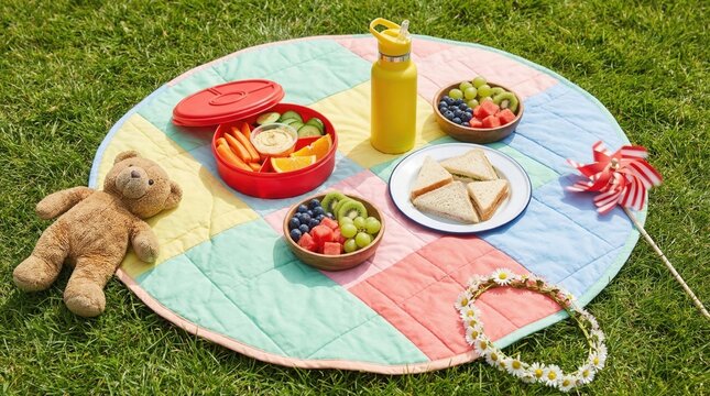 Children's Picnic Setup