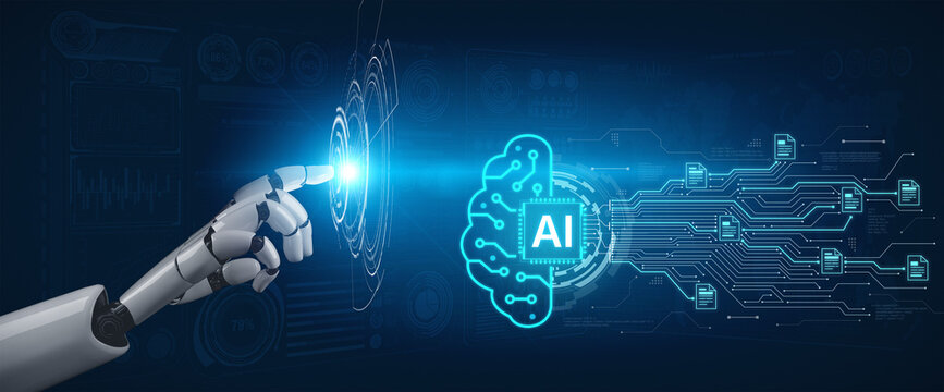 Artificial intelligence using AI neural processing and circuit to transform AI data into actionable output by smart automated AI reasoning science. Future of cognitive tech deep learning NPU. Corpus