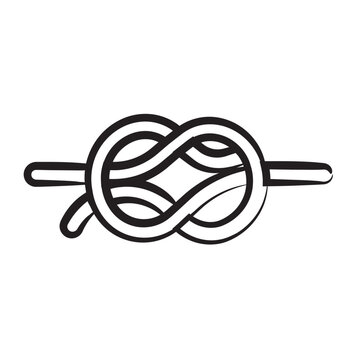 Knot line untangling