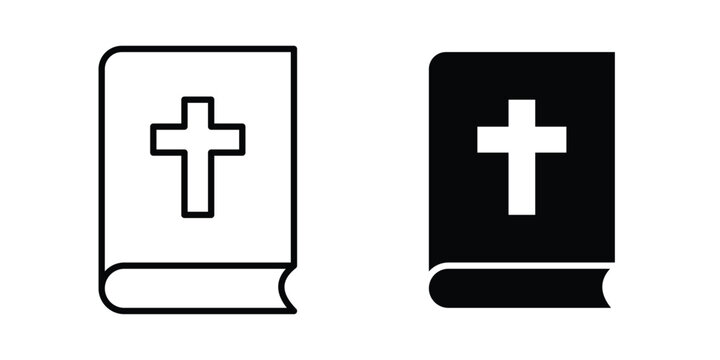 Bible icon For Web And UI, Simple Icons