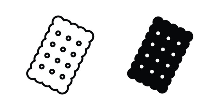 Crackers icon For Web And UI, Simple Icons