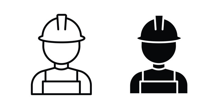 Labour icon For Web And UI, Simple Icons