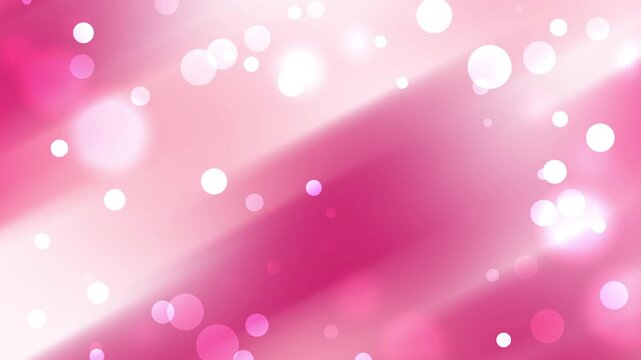  Smooth abstract liquid gradient background in vibrant pink, magenta, and white tones featuring glowing bokeh lights and particle dust. Perfect for romantic, festive, or creative backdrops