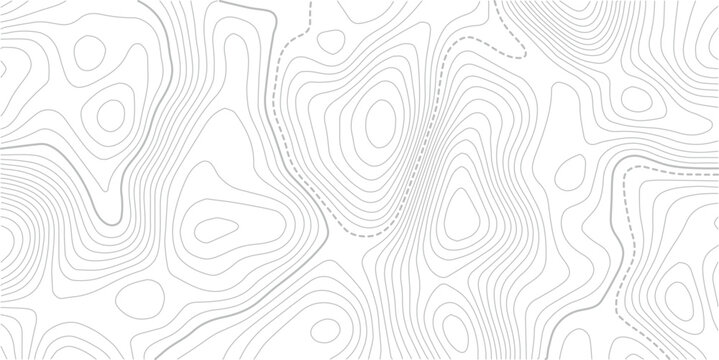 Abstract moss green topographic contours lines of mountains.The concept of a conditional geography scheme and the terrain path. Ultra wide. Map vector terrain Illustration.