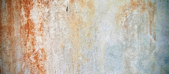 Fototapeta premium Beautiful stains on a plaster wall.
