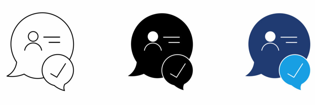 Customer Support and Client Feedback icon collections.