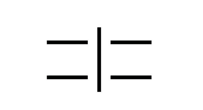 Mathematical equal sign symbol.