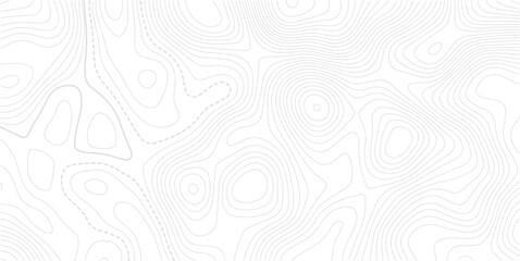 Topographic map, grid, texture, relief contour of terrain. Topo contour map on white background. geographic grid.  © NAZMA