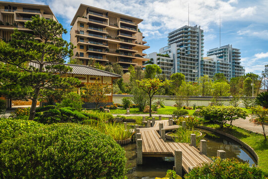 Stunning Japanese garden in the heart Monte Carlo, Monaco