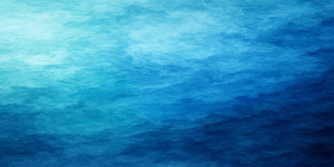 Obraz premium Gradient blue background with cloudy texture vector illustration