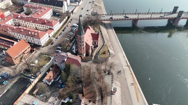 view of Kaunas oldtown