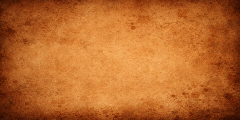 Obraz premium Vintage orange brown grunge texture background vector graphic design element