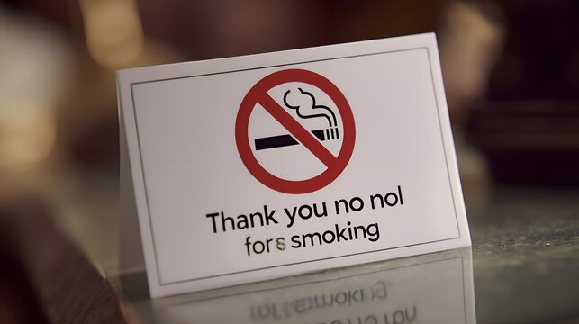 no smoking sign