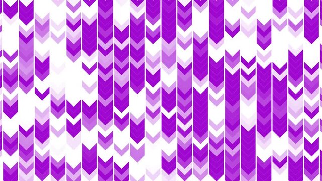 seamless pattern with purple triangles motion video. abstract arrow shape motion video.