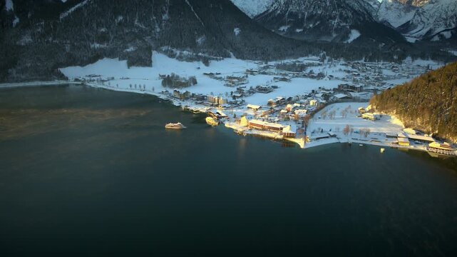 High Quality Drone Footage of Lake Achensee in ProRes RAW shot on DJI Inspire 3