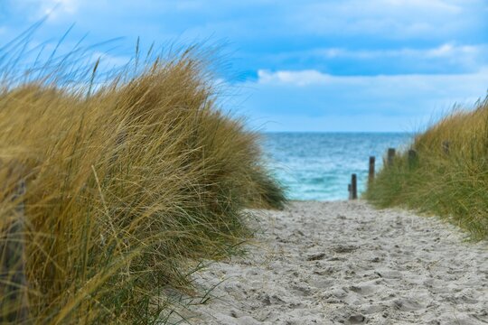 Rerik, Strandweg an der Ostsee