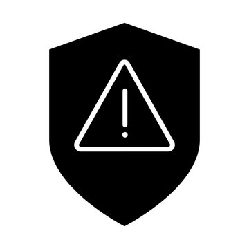 Warning icon vector. alarm Illustration sign. risk symbol. danger logo.