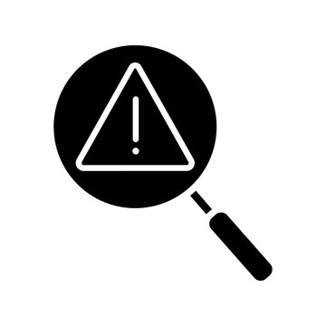 Warning icon vector. alarm Illustration sign. risk symbol. danger logo.