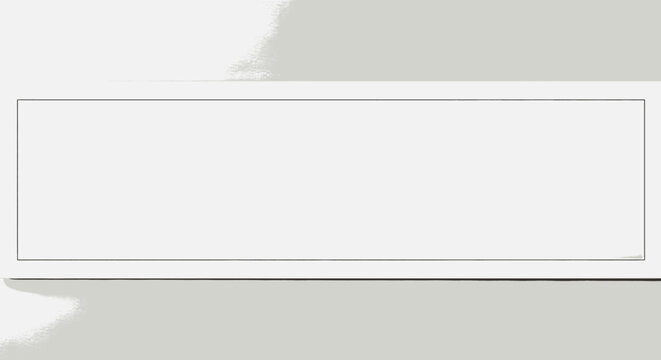 Clean minimalist rectangular frame on a soft gradient background, ideal for text, banners, or modern design elements, offering a serene and adaptable visual space